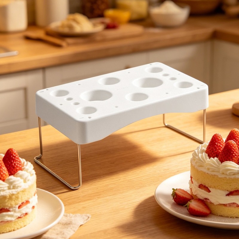 2Pcs Frosting Piping Bag Holder Stand with 360 Degree Access for Cake Decorating gallery