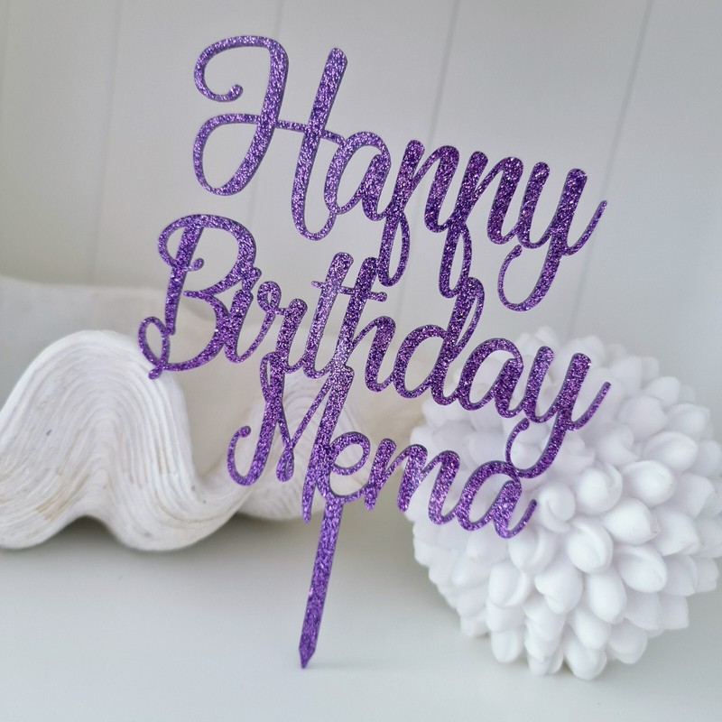 Personalised | Customised Acrylic Cake Topper | Christening | Wedding | Baptism