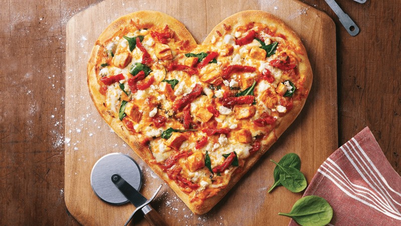 Large Heart 8'' Cake Pie Cookie Cutter with Handle Love Valentine Pizzas gallery