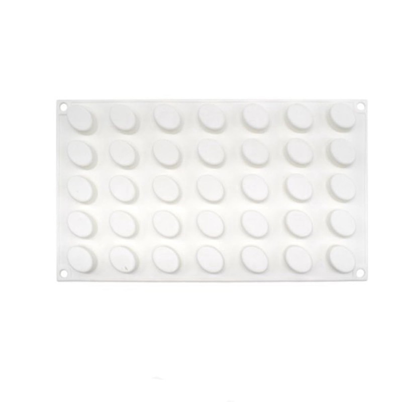 35 Grids Gummy Oval Mold Silicone Candy DIY Chocolate Fondant Baking Tool gallery