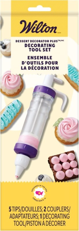 Dessert Decorator Kit Cake Icing Piping Tools Reusable Icing Piping Bag gallery