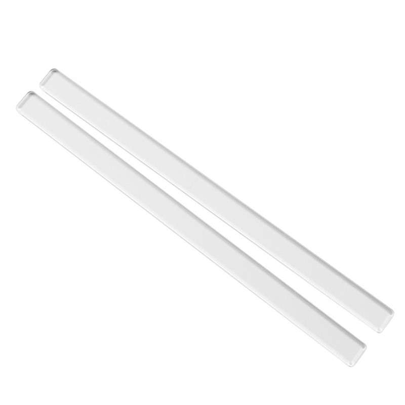 2Pcs Acrylic Biscuit Cake Rolling Tool Balance Ruler Fondant Icing Biscuit6193