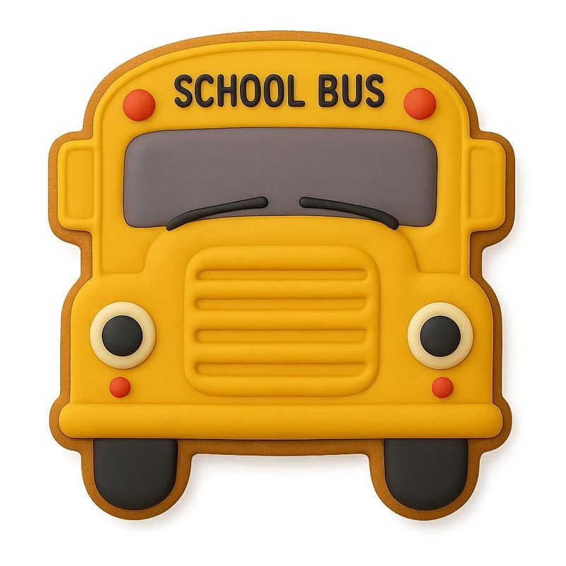 Classic School Bus Cookie Cutter - 4' gallery