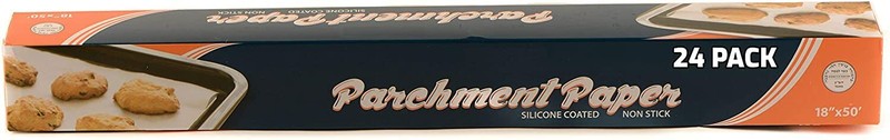 [ 24 PACK ] Premium Baking Parchment Paper 18×50
