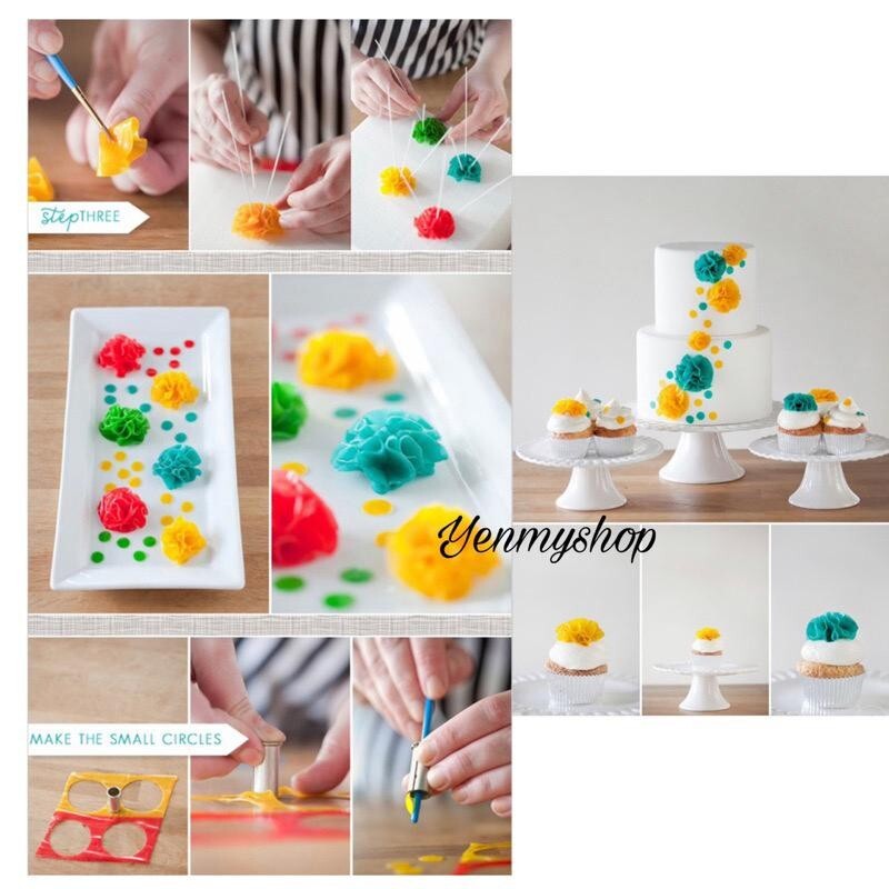 12 PCS Stainless Steel Round shape Cutting Cookie Molds mousse Cake Ring BakIng gallery