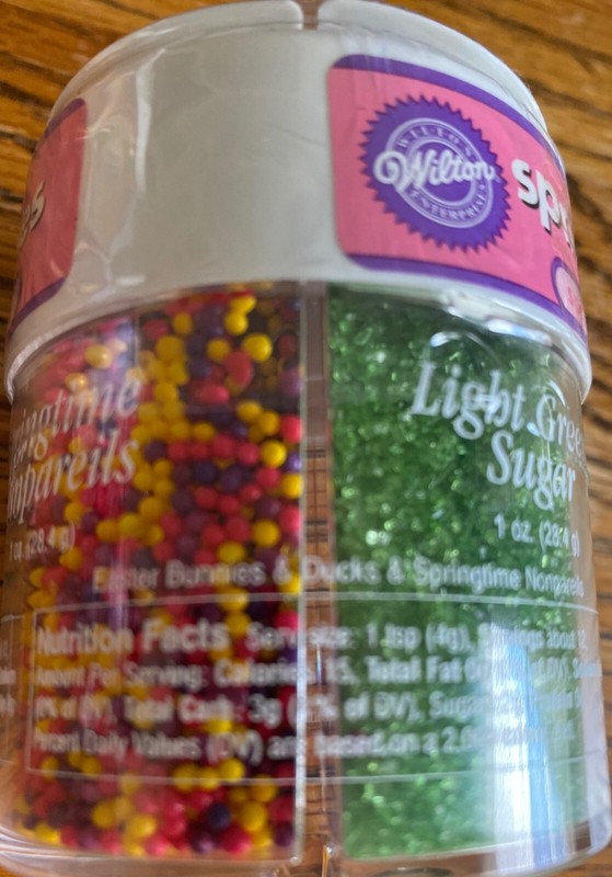 NEW SEALED Easter Spring SPRINKLES 4 Mix Pastel Colors Decoration Cookie Bake gallery