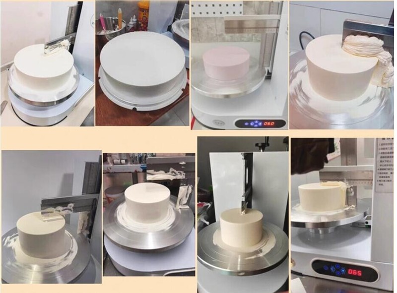 Cake Decorating Coating Machine Cream Spreading for 6-14inch Cakes 14-239653 gallery