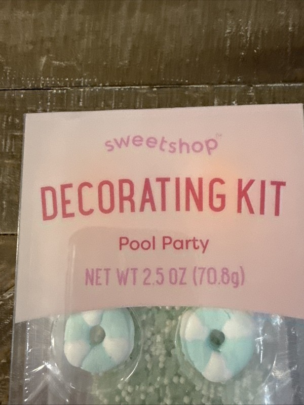 Sweetshop Decorating Kit Pool Party gallery
