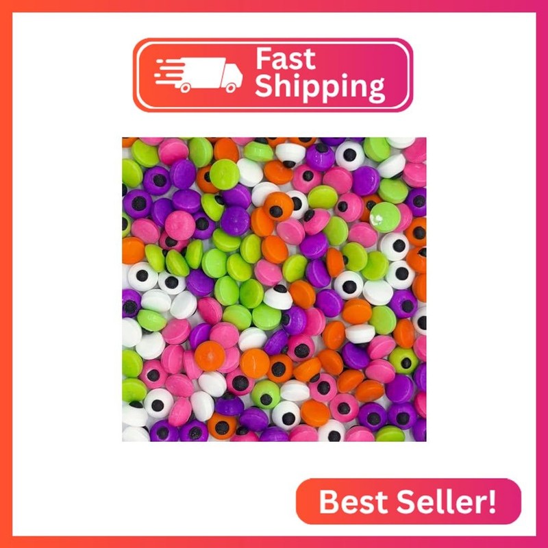 Dynastang Mixed Colour Eyes Sprinkles Halloween Edible Eyes Cake Decoration Cupc gallery