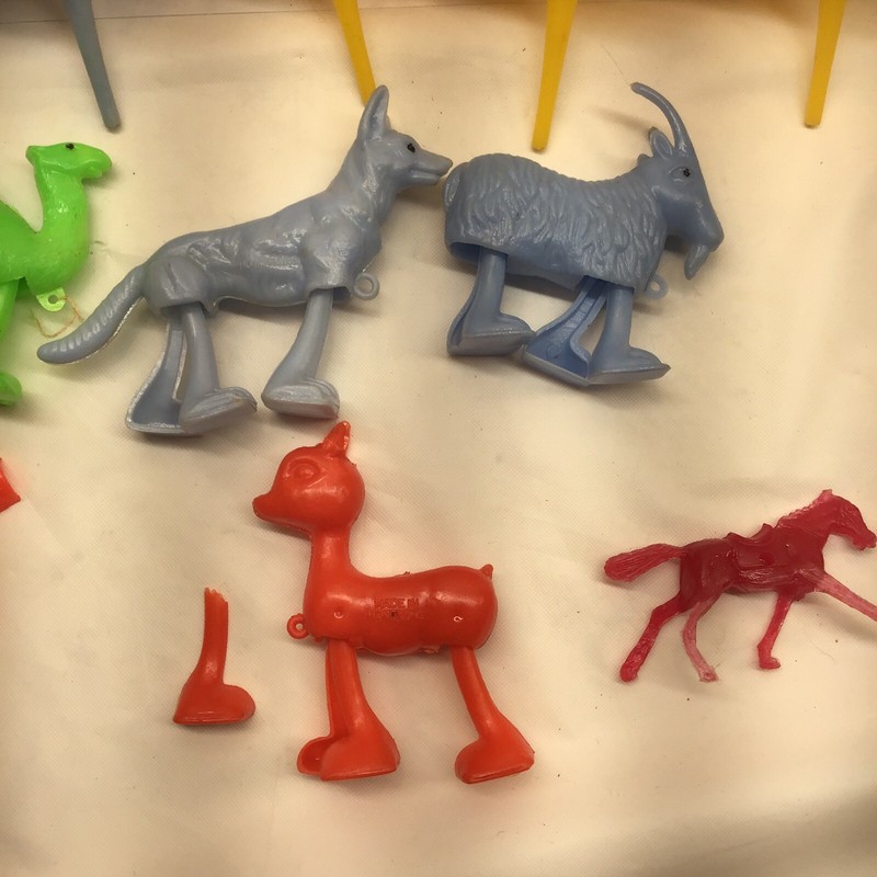 Lot Vintage WILTON CHICAGO Cake Toppers Circus Carousel, ANIMALS, Clown, More gallery