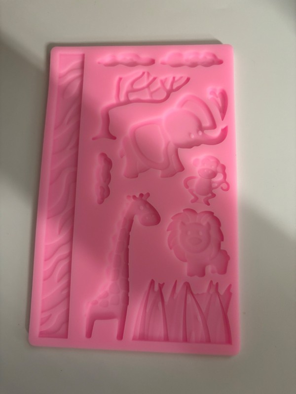Fondant and Gumpaste Mold Jungle Theme