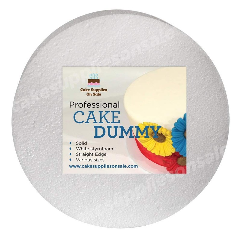 10″ Round Cake Dummy 3″ High