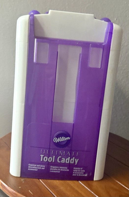 WILTON Ultimate Cake Decorating Set Tool Kit Caddy Storage Box w/A Few Supplies gallery