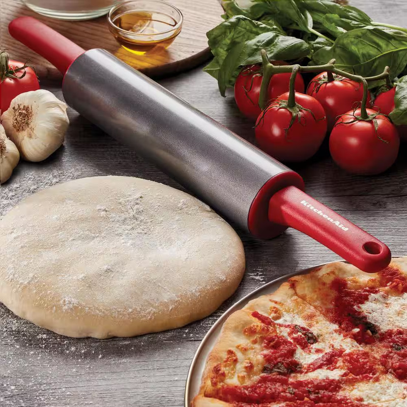 22 In. Red Gourmet Rolling Pin gallery