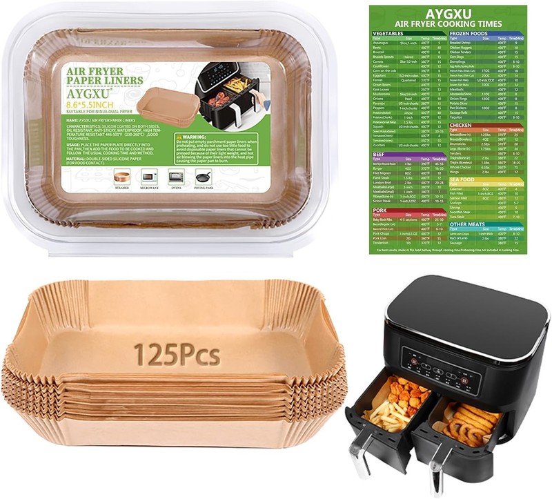 (125PCS) Air Fryer Liners, Disposable for Air Fryer accories