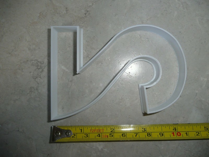 NUMBER TWO 2 BIRTHDAY ANNIVERSARY LARGE SIZE 4" COOKIE CUTTER USA PR3802 gallery