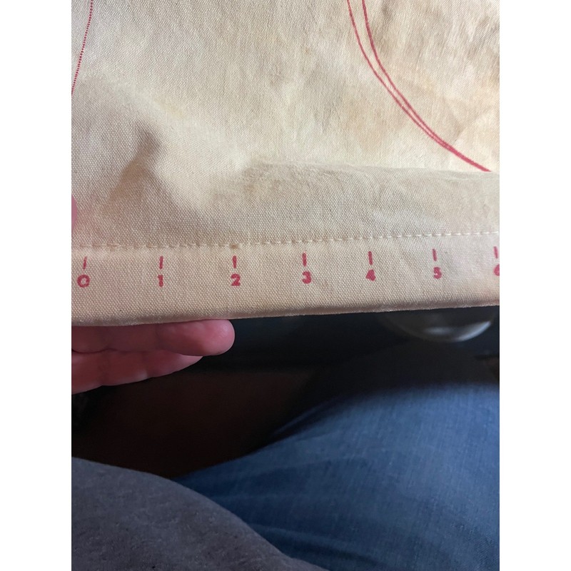 Vintage Foley Pastry Frame Canvas Rolling Mat Pie Crust Guide Minneapolis MN gallery