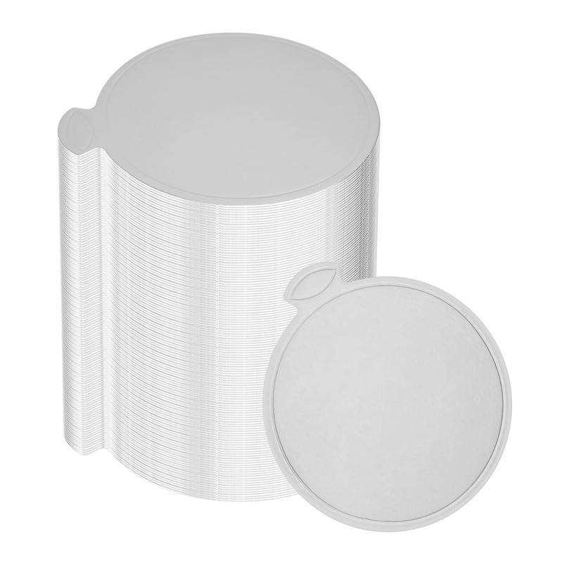 50 PCS Mini Cake Boards 3.1 Inch Mousse Dessert Base Chocolate Silver Plates