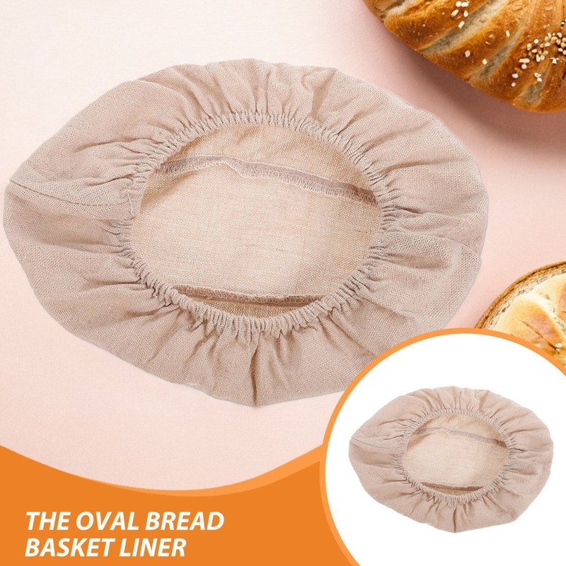 4 Pcs Bread Linen Liner Sourdough Basket Banneton Proofing Bowl Cloth gallery