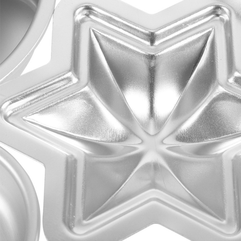 12pcs Aluminum Hemisphere Cake Mold Baking Pan for Craft Soap Making gallery