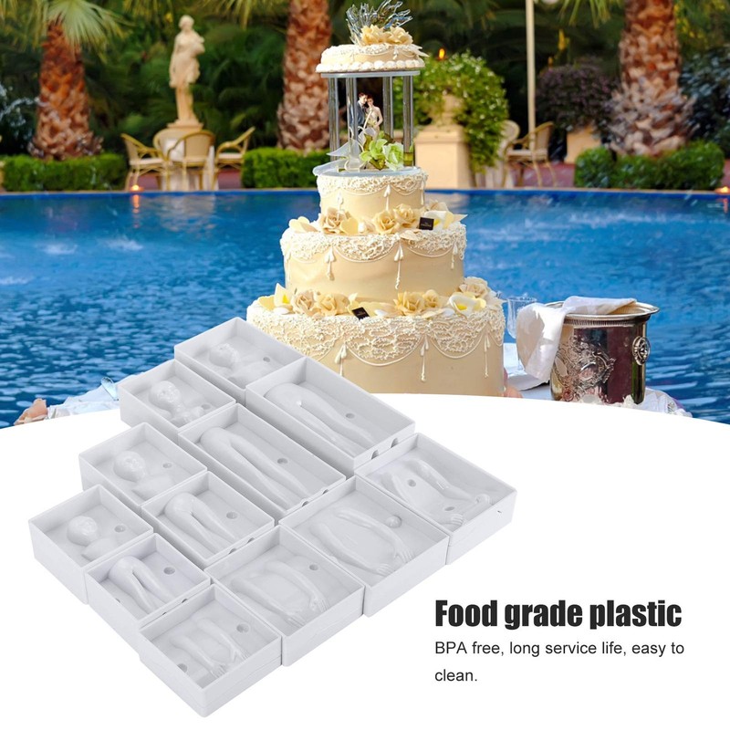 3D Human Body Decorating Mould, Baking Fondant Cake, DIY Molds Pastry Baking ... gallery