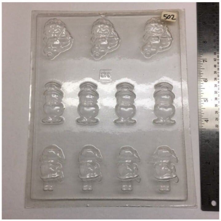 Plastic Craft Candy Mold Valentines Day Angel Cupid Heart