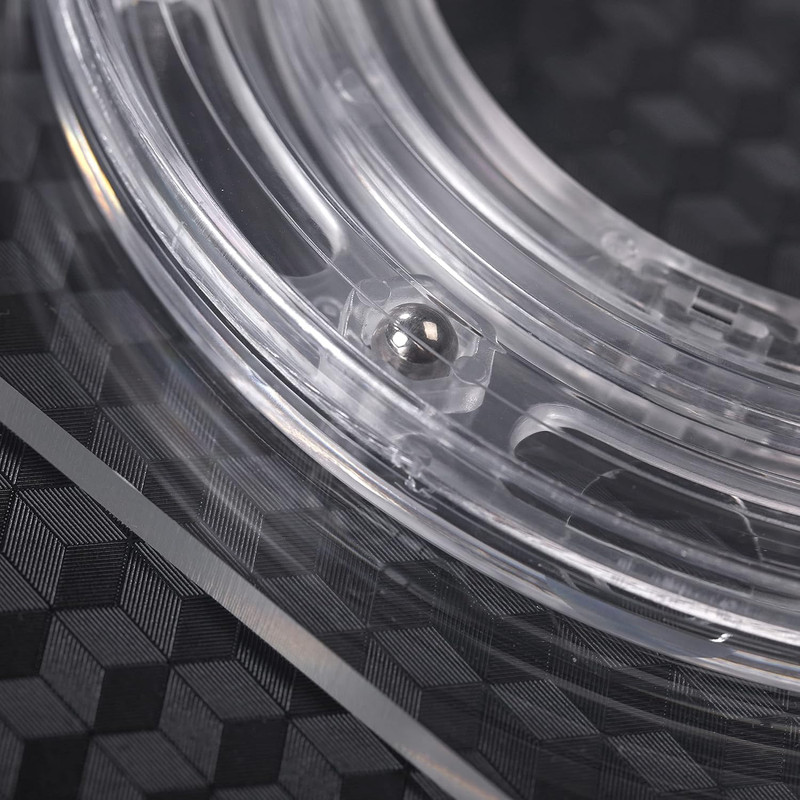 Cookie Turntable, 7" Clear Decorating Turntable with Acrylic Bearing Base and No gallery