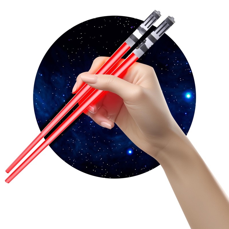 Lightsaber Chopsticks Light Up, Star Wars Chopsticks Light Up, Mini Light Sab...
