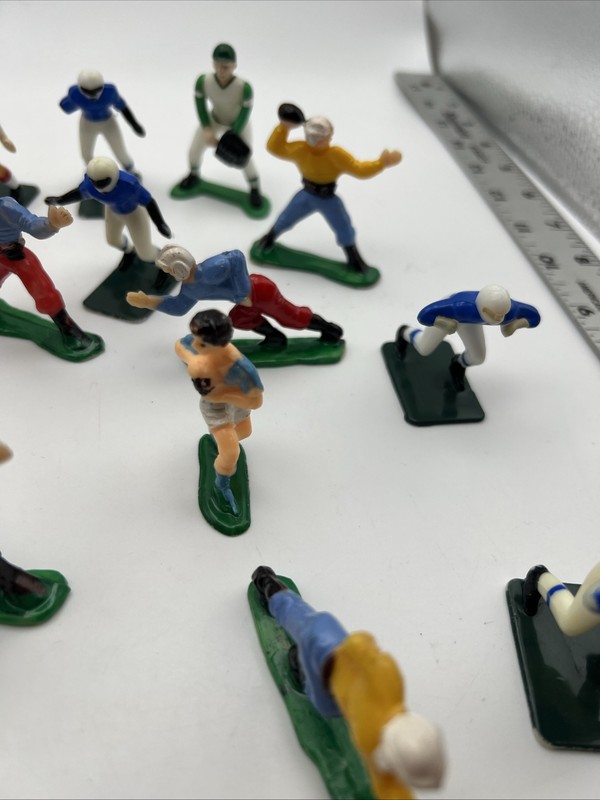 Vtg Wilton Football Cake Toppers Hong Kong 1974 1981 Decorations Lot Misc Player gallery