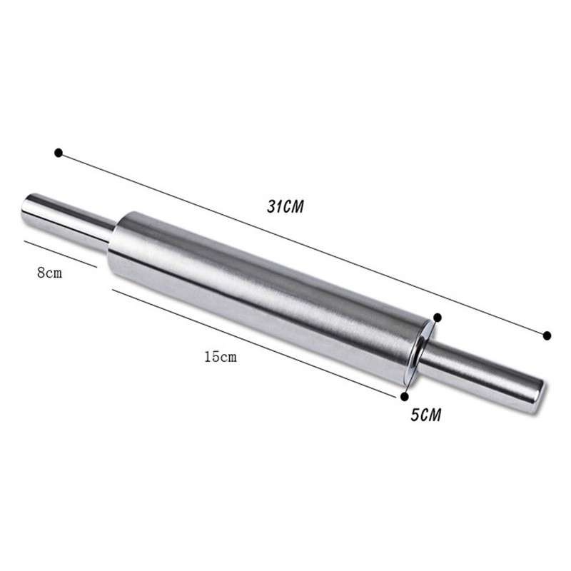 Rolling Pin Dishwasher Safe Stainless Steel Non-electric Pasta Roller gallery