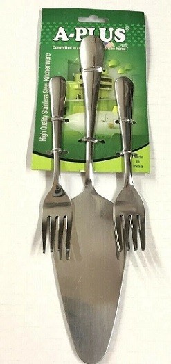 5pc High Quality Cake Serving Set Stainless Forks Server Baking Kitchen Party gallery