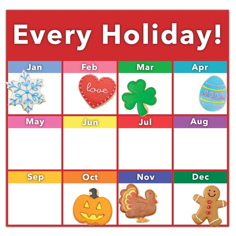 Ann Clark Every Season 7-Pc Set (Gingerbread Man, Turkey, Pumpkin, Shamrock, ... gallery