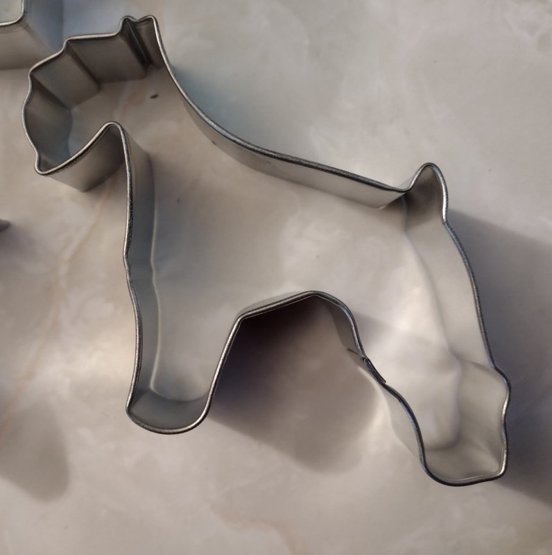 Setter Dog House Schnauzer Dog Animal Cookie Cutter Set 3 pc gallery