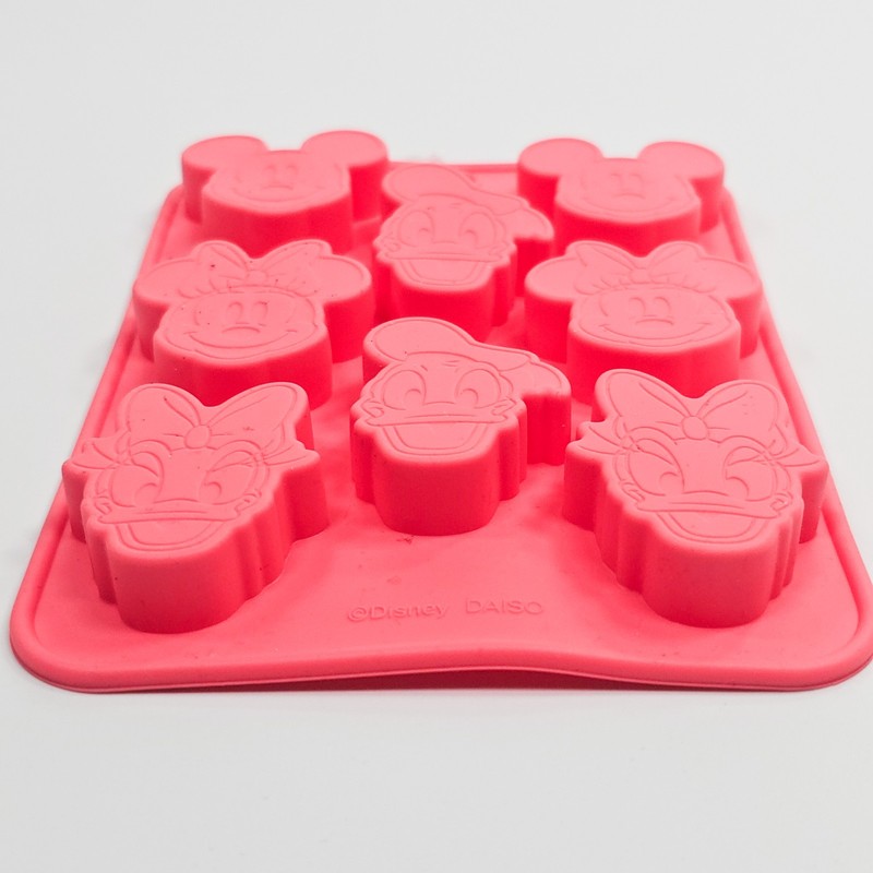 Mickey Minnie Donald Daisy Silicone Chocolate Candy Mold 8-Cavity Japan NW gallery
