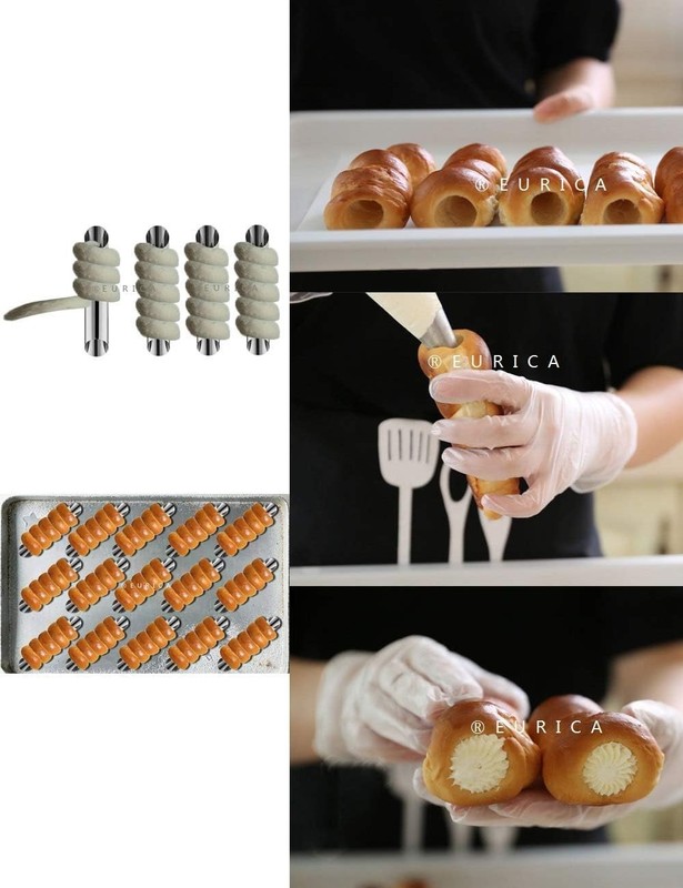 Cannoli Tubes 5 Inch Stainless Steel Forms Pastry Molds Cream Horn Shell 15 PCS gallery