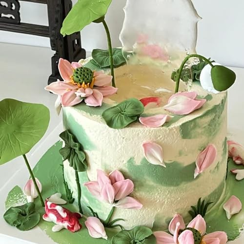 Lotus Leaf Fondant Silicone Mold For Cake Decorating Cupcake Topper Style B gallery