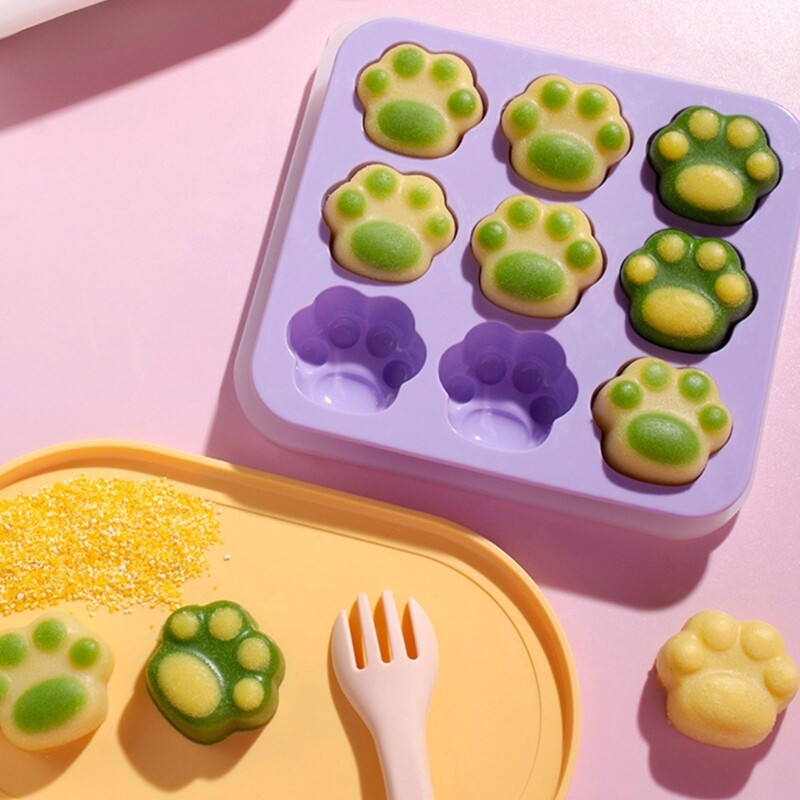 Cartoon Molds Baking Mold Paw Shaped Chocolate Silicone Cake Molds gallery