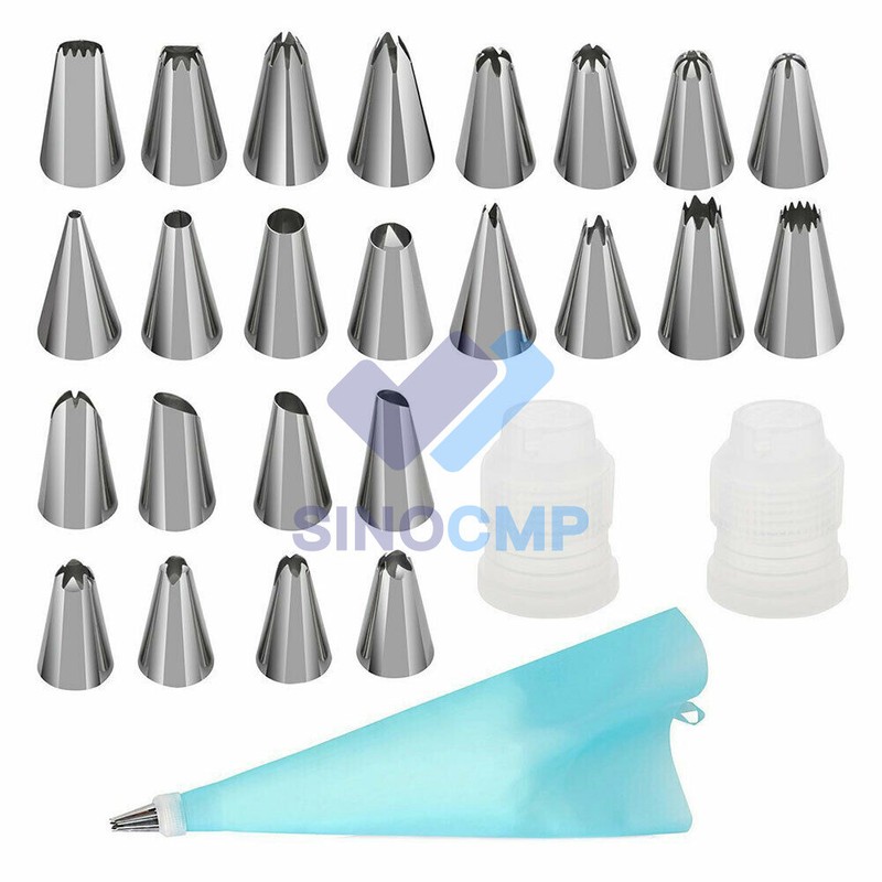 83X Cake Decorating Kit Piping Tips Set Cupcake Baking Tools DIY Decoration gallery