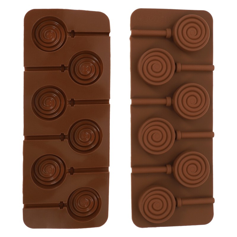 2PCS Baking Bakery Lollipop Molds Baking Tool for Friends Baking Kitchen Canteen