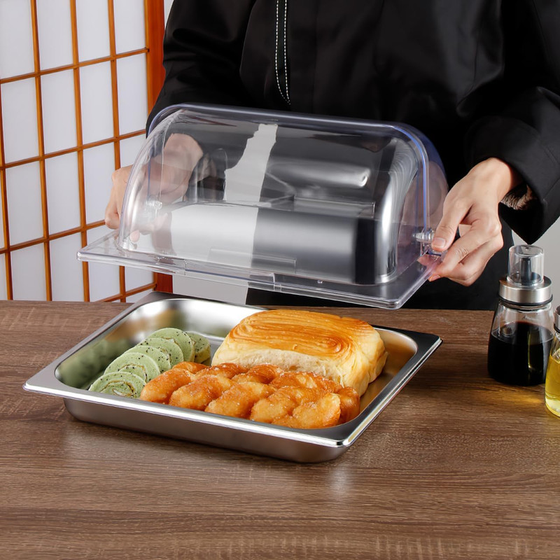 Acrylic Dessert Showcase Cake Cover Transparent Food Dome Dust-Proof Pastry Disp gallery