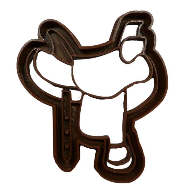 HORSE SADDLE EQUESTRIAN COOKIE CUTTER MADE IN USA PR5431