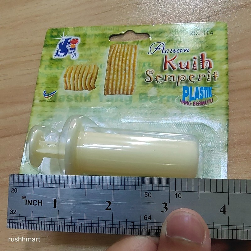 2 Pineapple Jam Tart Nastar Semperit Plunger Presser Cookies Tool Mold FREE SHIP gallery