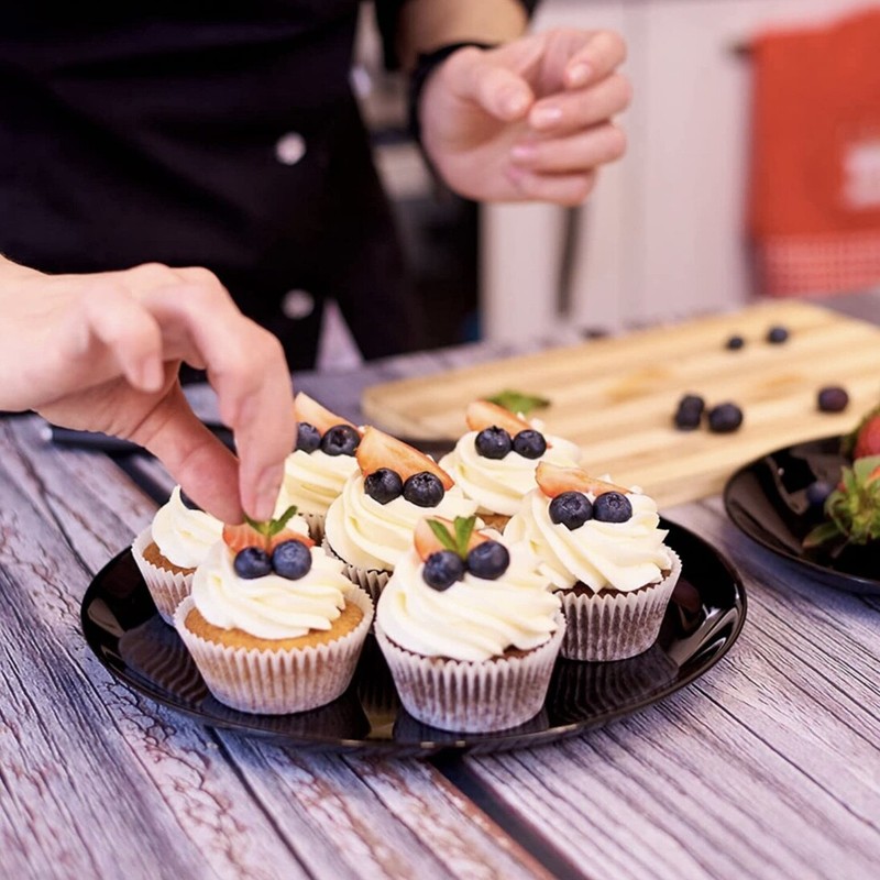 White Cupcake Muffin Liners, Baking Cups, Food Grade Cupcake Liners gallery