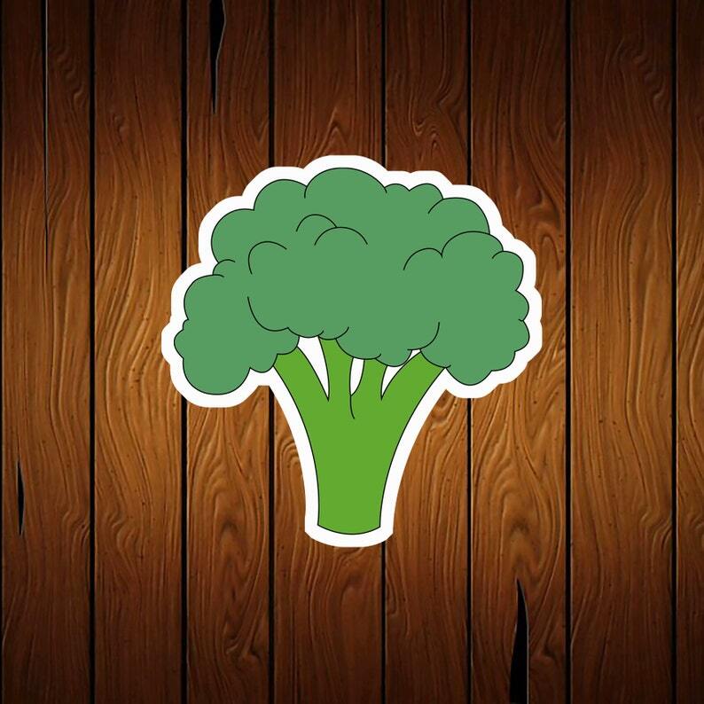Broccoli Vegetable Cookie Cutter – 3D Printed Food Safe PLA Plastic