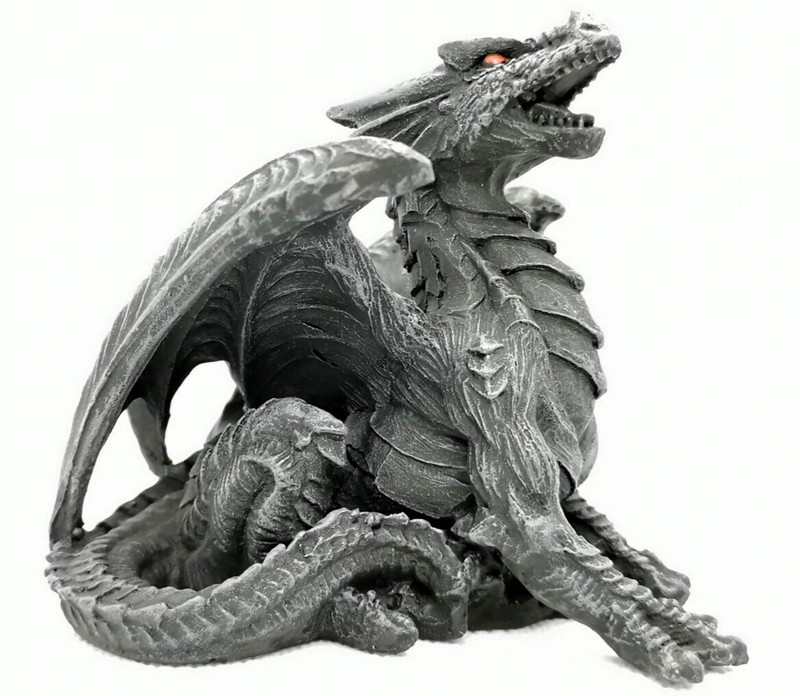 Dragon mold for beeswax candles, resin mold. Candle of dragon.54-3