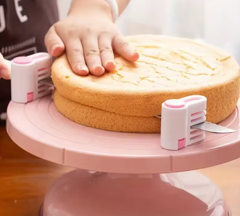 Professional Cake Leveler Slicer Layer Cutter Adjustable 5-Layer Creative Cake gallery