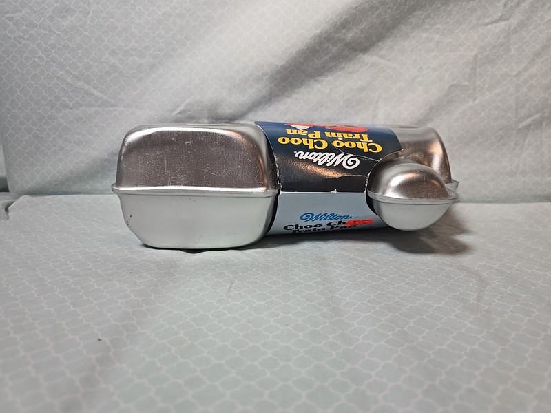 WILTON Choo Choo Train 2 Piece Party Birthday Cake Pan 1998 No 2105-2861 3D NEW gallery