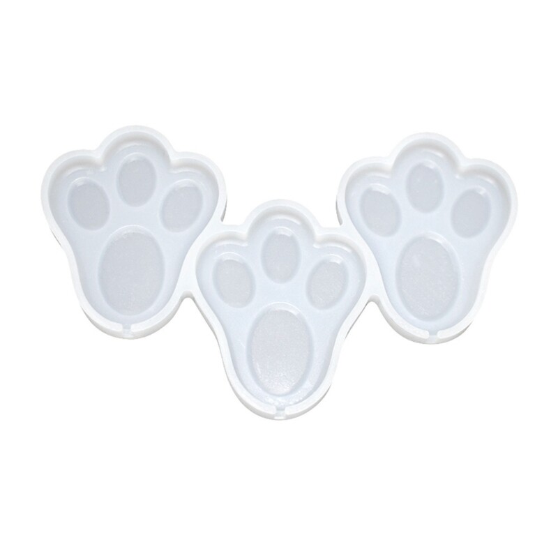 Silicone Lollipop Moulds Silicone Chocolate Molds Non-stick Animal Paw Shaped