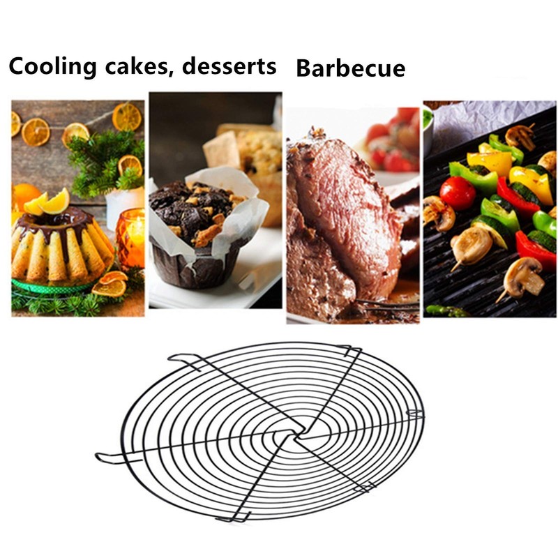 YUDONG 12-1/2 Round Cake Cooling Rack, Stainless Steel Baking And Steaming Ra... gallery