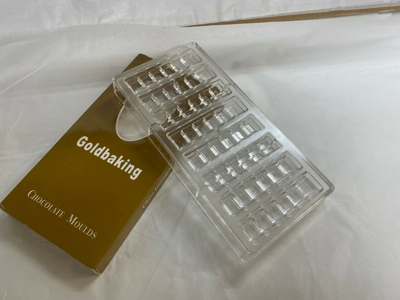 Goldbaking Polycarbonate Chocolate Mold Hard Poly-Carbonate Candy Mold – NEW